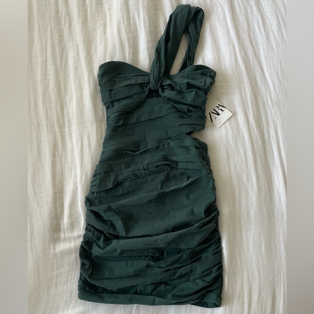 NWT Linen Cocktail Dress from Zara